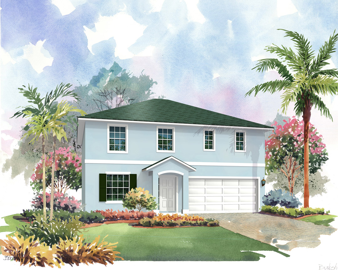 Berkshire 2177 by Renar Homes - Rendering 2