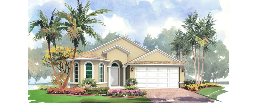 Bermuda 1796 by Renar Homes - Artist Rendering 1