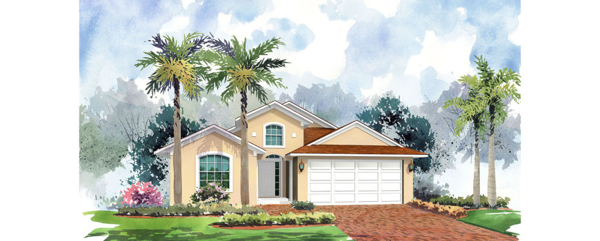 Rendering 4 - Cayman 1763 by Renar Homes