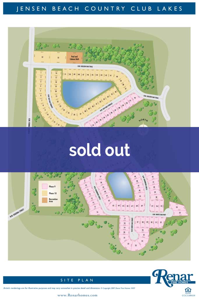 Jensen Beach Plot Map