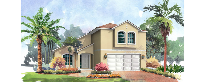 Seamist 2215 by Renar Homes - Artist Rendering 7